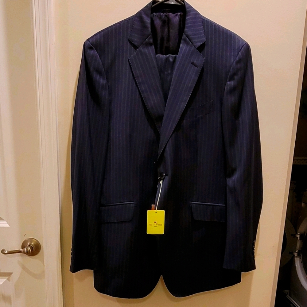 Etro Men suit set size US 42